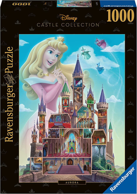 Ravensburger - Disney Castle Aurora Puzzle 1000 Piece