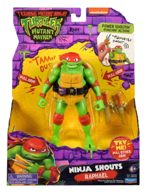 Teenage Mutant Ninja Turtles Ninja Shouts - Raphael