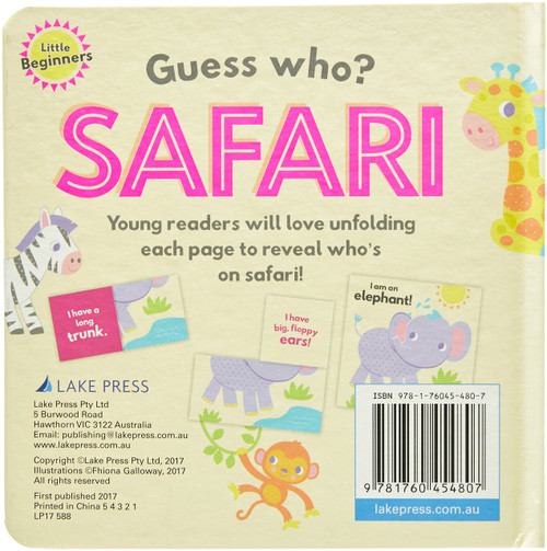 Little Beginners Guess Who Fold Out Book Safari