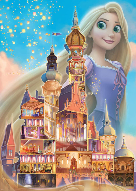 Ravensburger - Disney Castle Rapunzel Puzzle 1000 Piece