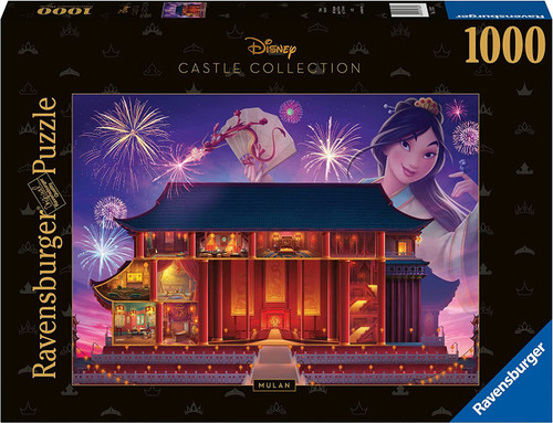 Ravensburger - Disney Castle Mulan Puzzle 1000 Piece