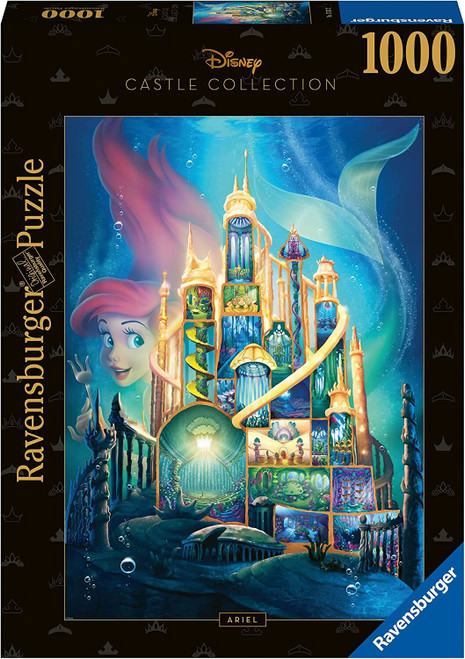 Ravensburger - Disney Castles: Ariel Puzzle 1000 Piece