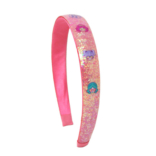 Polly Pocket Glitter Headbands