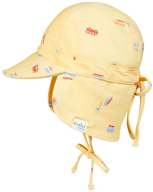 Toshi Swim Baby Flap Cap Sunny - Extra Small