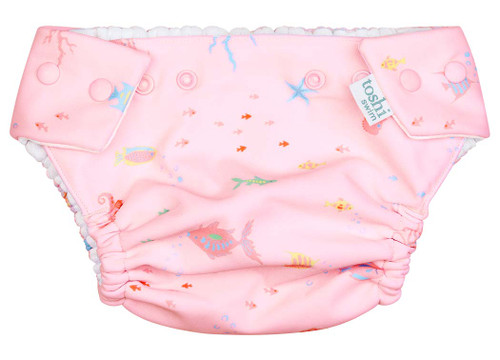 Toshi Swim Baby Classic Nappy Coral - Size 1-2