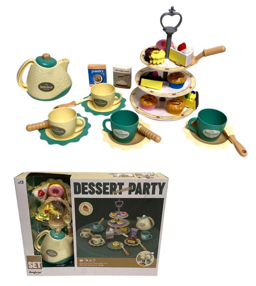 Dessert Plastic Party High Tea Set