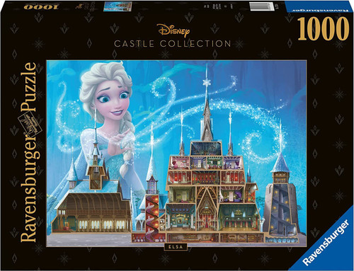 Ravensburger - Disney Castles: Elsa Puzzle 1000 Piece