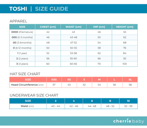 Toshi Swim Baby Onesie Long Sleeve Classic Reef - Size 00