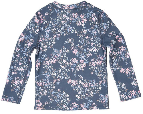 Swim Kids Rashie Full Zip Long Sleeve Athena Moonlight Size6 Swim Kids Rashie Full Zip Long Sleeve Athena Moonlight Size6