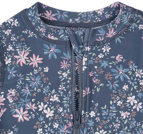 Swim Kids Rashie Full Zip Long Sleeve Athena Moonlight Size3 Swim Kids Rashie Full Zip Long Sleeve Athena Moonlight Size3