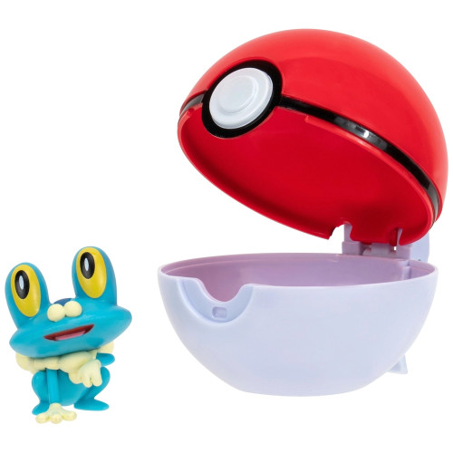 Pokemon Clip N Go - Froakie + Pokeball