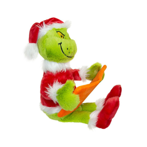 Dr. Seuss 40cm Plush Grinch with Book