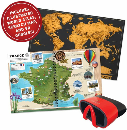 Virtual Reality World Atlas