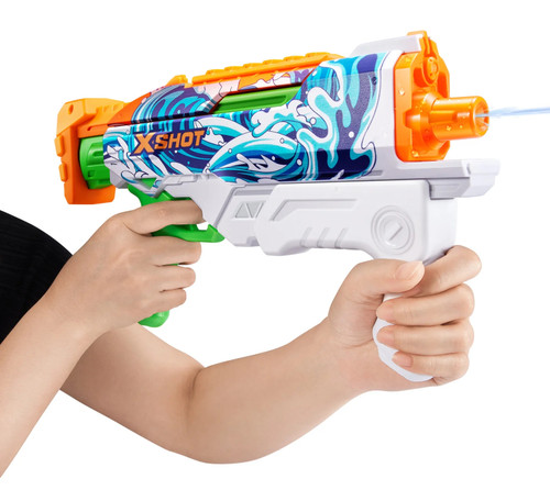 Zuru XSHOT Fast Fill Skins Water Gun Hyperload - Waves Zuru XSHOT Fast Fill Skins Water Gun Hyperload - Waves