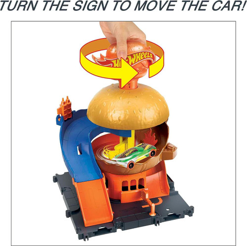 Hot Wheels City Themed Pack - Downtown Burger Drive-Thru