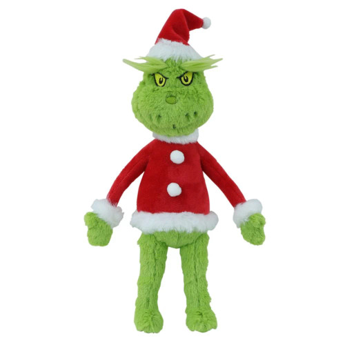 The Grinch Plush with Christmas Hat and Jacket