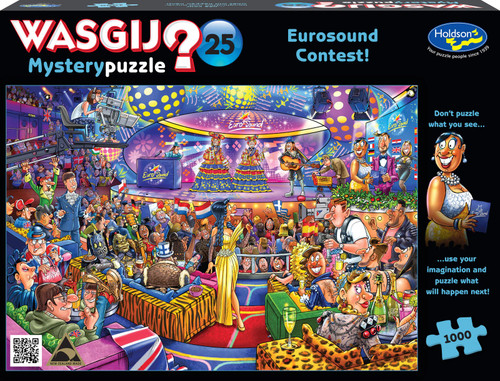 Wasgij? Mystery #25 Eurosound! Puzzle 1000 Piece