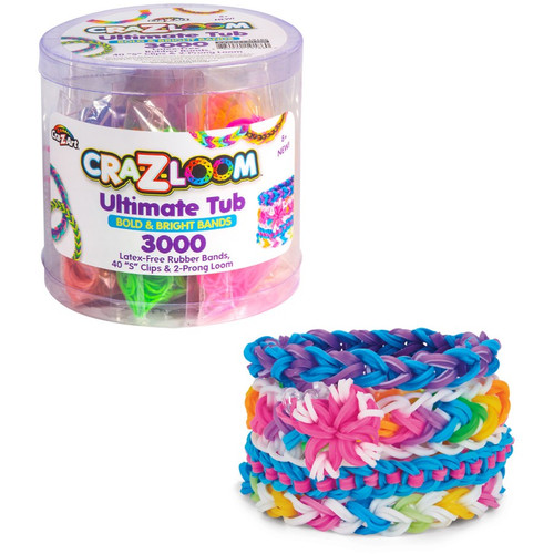CRA-Z-Loom Bracelet Maker Kit with Emoji Beads and Neon Bands