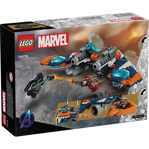 Lego Marvel - Rockets Warbird vs Ronan