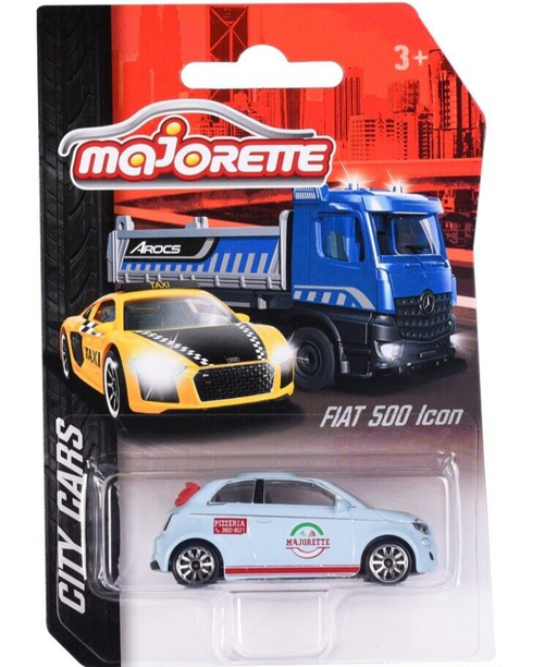 Majorette City Metal Diecast - Fiat 500 Icon