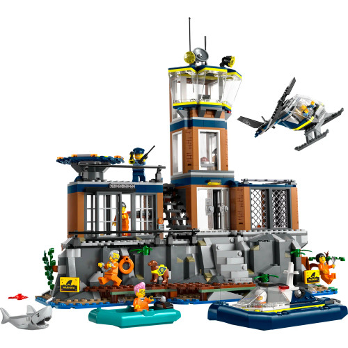 Lego City - Police Prison Island