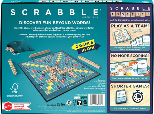 Scrabble 2-in-1 Scrabble 2-in-1