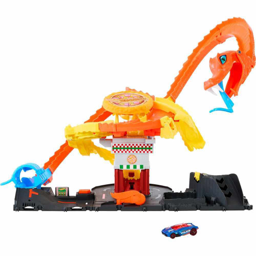 Hot Wheels Pizza Slam Cobra Attack Playset