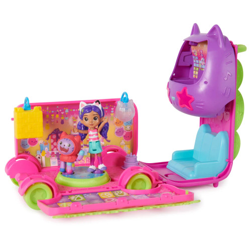 Gabbys Dollhouse Purrfect Sprinkle Party Bus