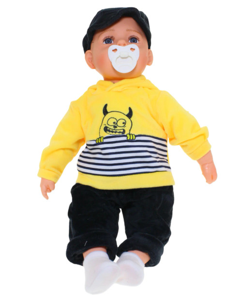 Baby Doll Oliver Yellow with Dummy