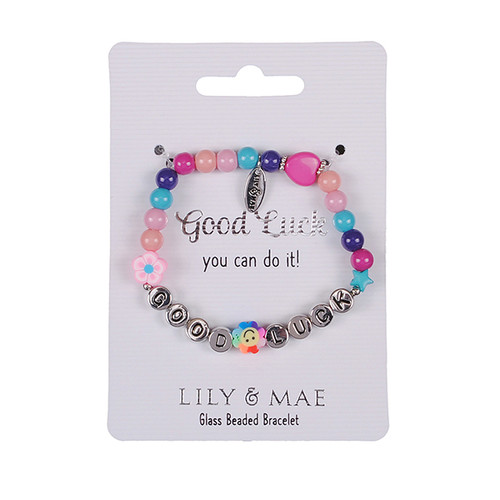 Lily & Mae Beaded Friendship Bracelet - Good Luck