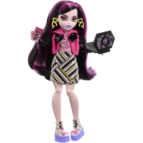 Monster High Skulltimate Secrets Neon Frights Draculaura Dol