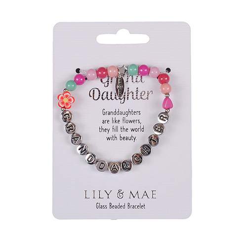 Lily & Mae Beaded Friendship Bracelet - Granddaughter