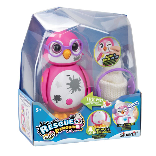 Silverlit Rescue Mini Penguin - Pink