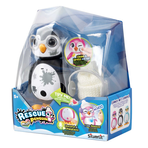 Silverlit Rescue Mini Penguin - Black