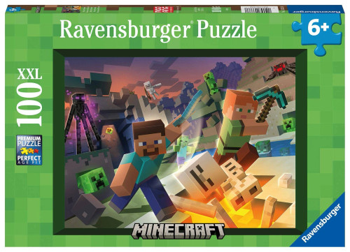 Ravensburger - Monster Minecraft Puzzle 100 Piece