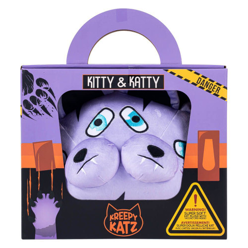 Kreepy Katz Carrier - Kitty and Katty 30cm Plush