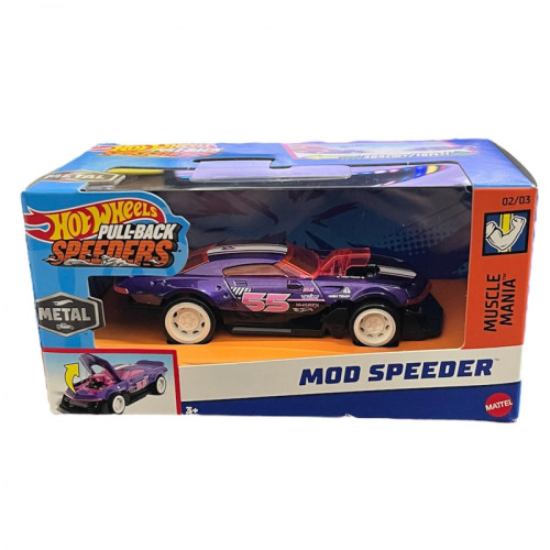 Hot Wheels Pull Back Speeders - Mod Speeder