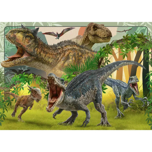 Ravensburger - Jurassic World Bumper Puzzle Pack 4 x 100 Pce