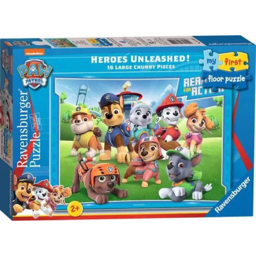 Ravensburger - Paw Patrol Heroes Unleashed  Floor Puzzle 16P