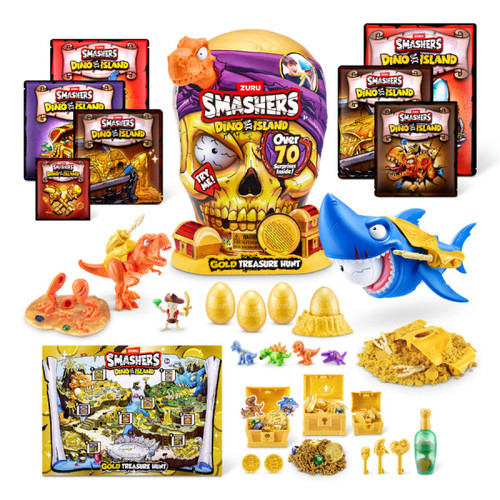 Zuru Smashers Dino Island Gold Treasure Hunt