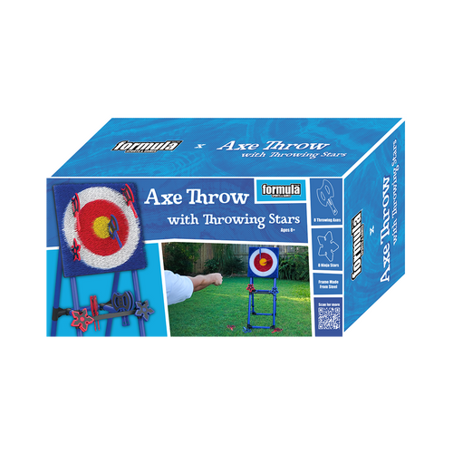 Axe Throwing with Throwing Stars