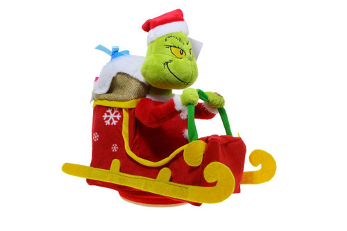 Dr. Seuss Animated Grinch Sleigh