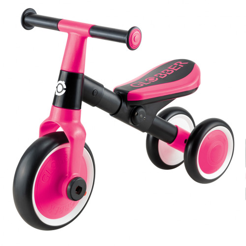Globber Learning Trike 2 in 1 - Sky Fuchsia Pink
