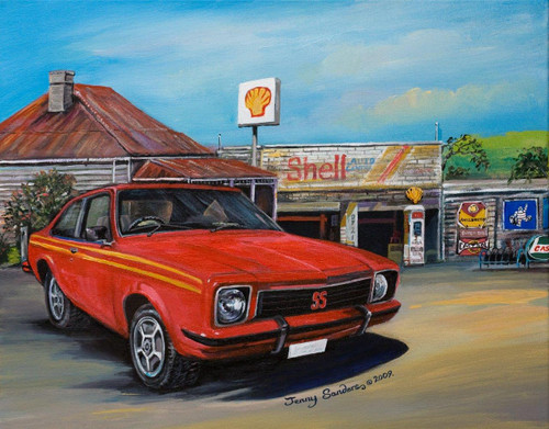 Blue Opal - Jenny Sanders SAhell Auto Centre Puzzle 1000 Pce