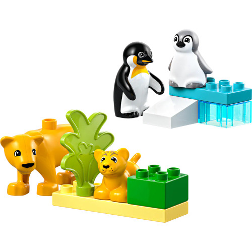 Lego Duplo - Wild Animal Families Penguins and Lions