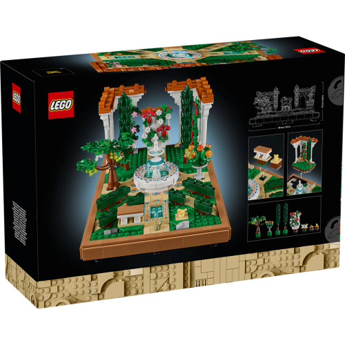 Lego Icons - Fountain Garden