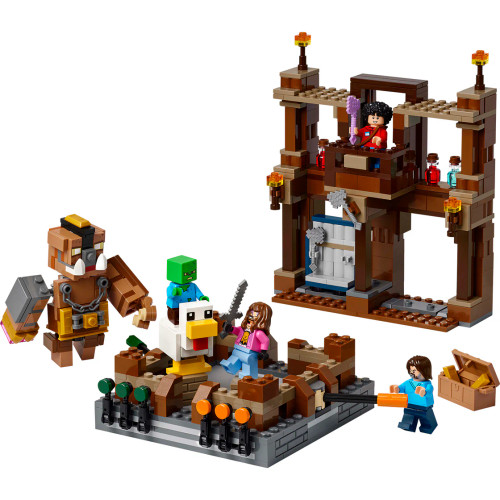 Lego Minecraft - Woodland Mansion Fighting Ring