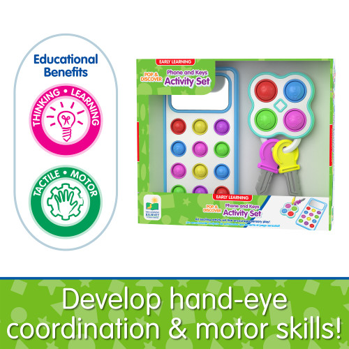 Pop and Discover Phone and Keys Activity Set Pop and Discover Phone and Keys Activity Set