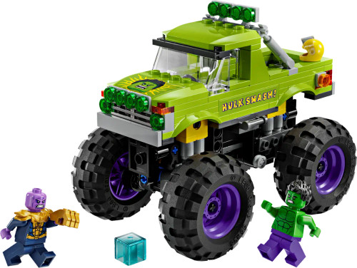 Lego Marvel - The Hulk Truck Vs Thanos