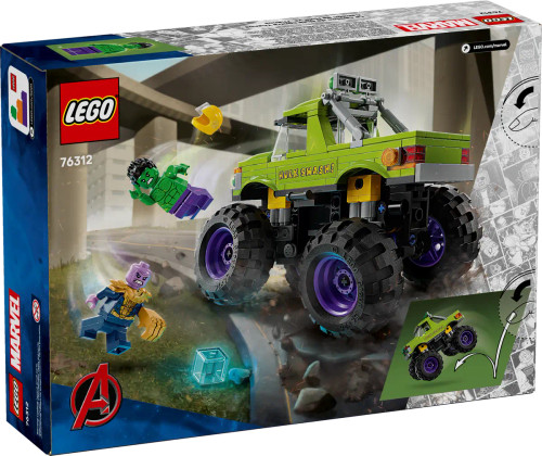 Lego Marvel - The Hulk Truck Vs Thanos